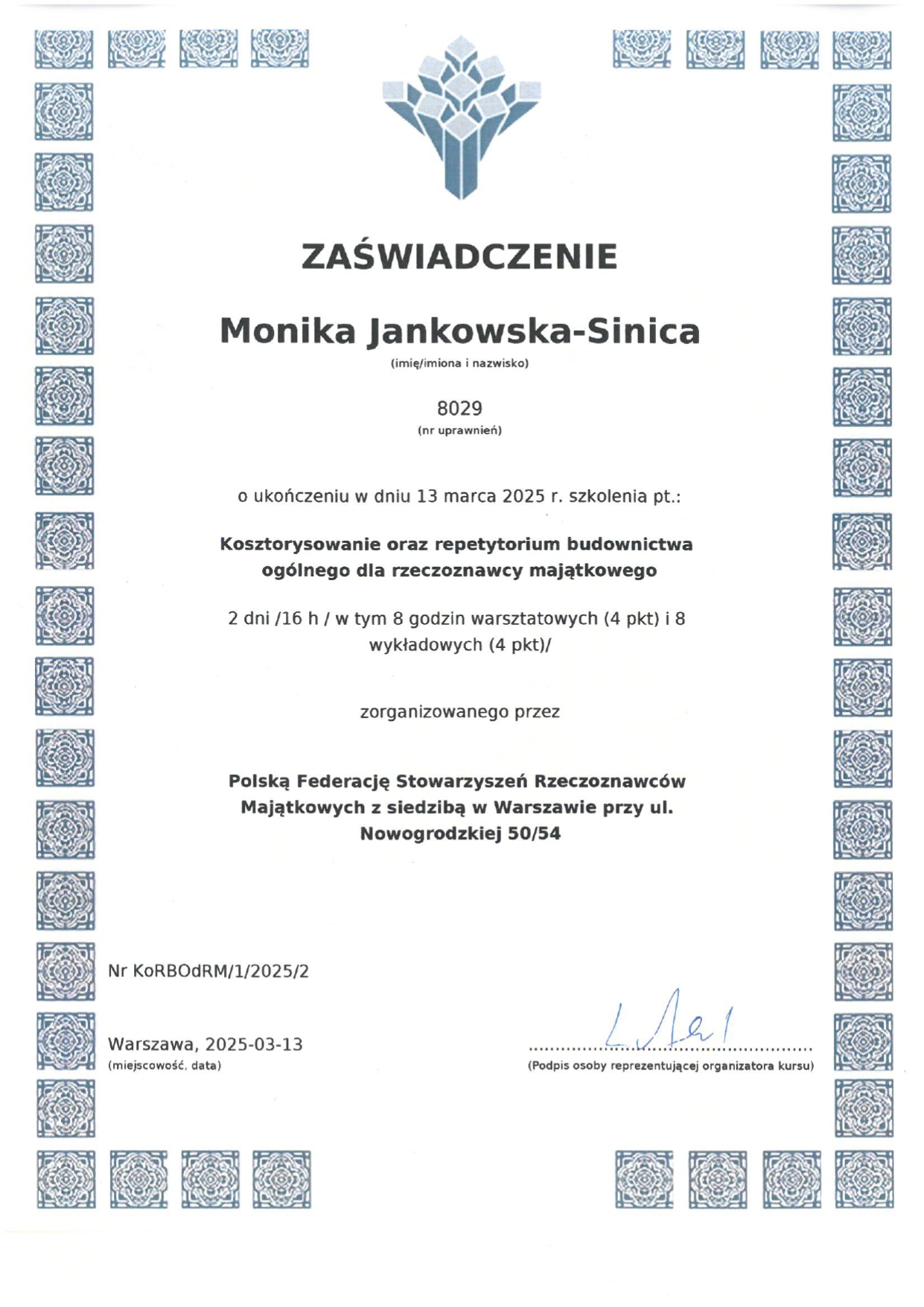 Zaświadczenie